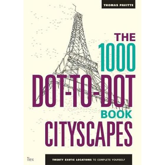1000 Dot-to-Dot Book: Cityscapes image 0
