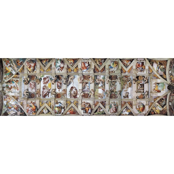Παζλ Eurographics Michelangelo di Buonarotti: The Sistine Chapel Ceiling (1000 Κομμάτια) image 1