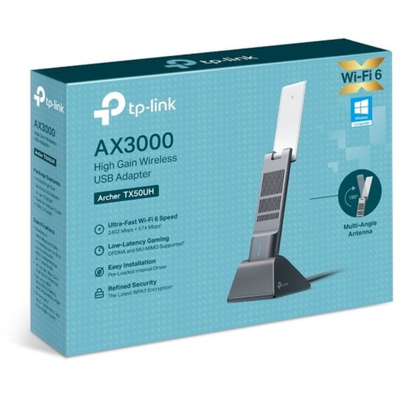 TP-Link TX50UΗ AΧ3000 Αντάπτορας Δικτύου Ασύρματη Σύνδεση 2402 Mbps WiFi 6 image 8