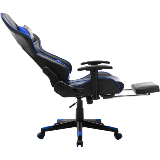 Καρέκλα Gaming VidaXL από Τεχνητό Δέρμα - Μαύρη/Μπλε image 5