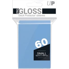 Ultra Pro Small Gloss Sleeves Light Blue 60 Τχμ
