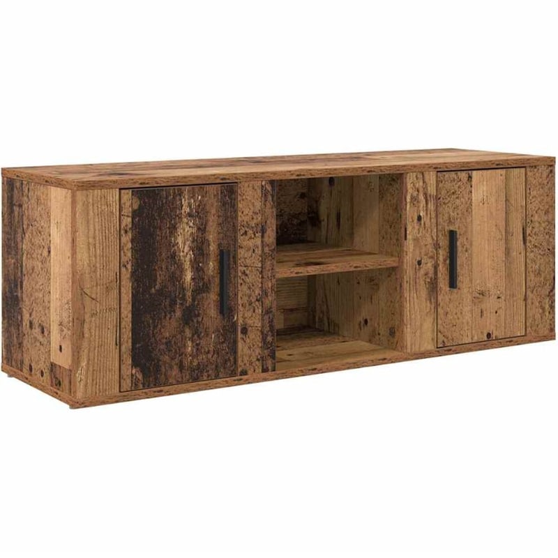 Έπιπλο Τηλεόρασης VidaXL 100 x 31 x 35 cm - Παλαιωμένο Ξύλο