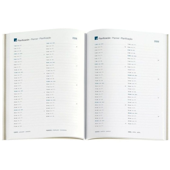 Ημερολόγιο Ημερήσιο Miquelrius 2026 Graphic Sewn Colour Block image 2