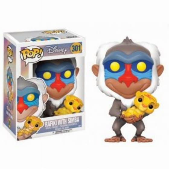 Funko Pop! Disney - The Lion King - Rafiki with Simba #301 image 0