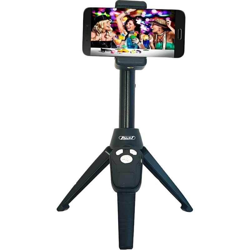 ANDOWL Τρίποδο Selfie Stick Andowl Q-LH8 με Bluetooth - Μαύρο