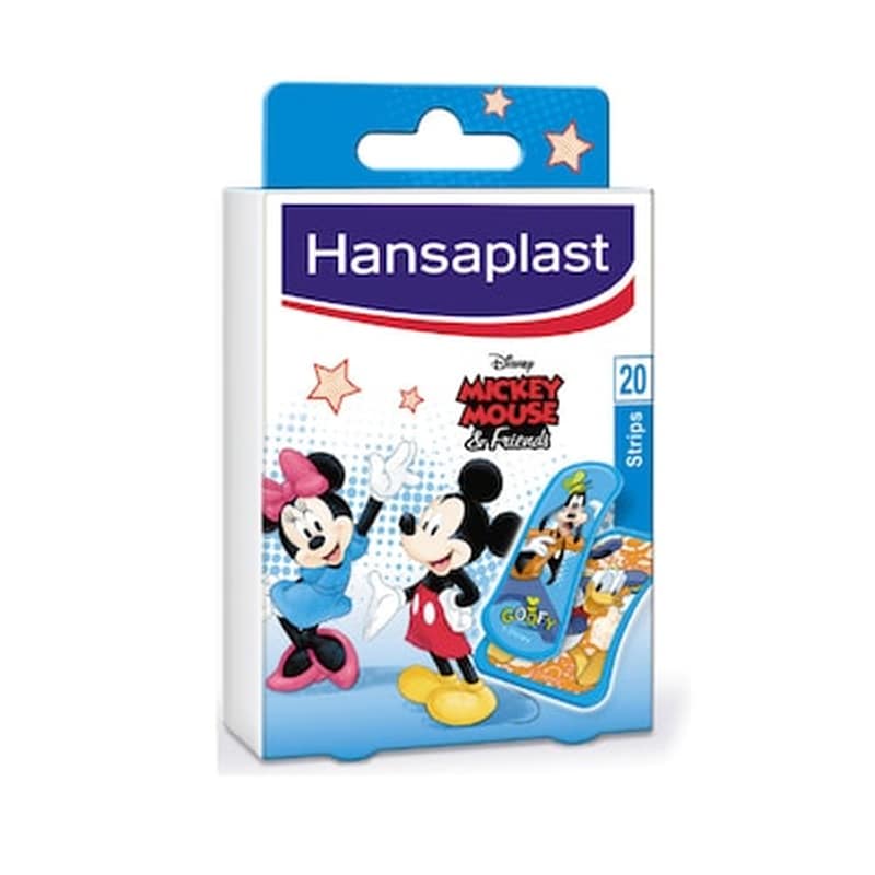 HANSAPLAST Επιθέματα Hansaplast Παιδικά Mickey And Friends 20τμχ