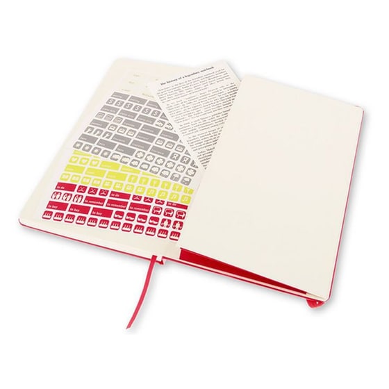 Moleskine Ημερολόγιο 18μηνο 2016 Εβδομαδιαίο Οριζόντιο Soft Cover Large Κόκκινο image 3