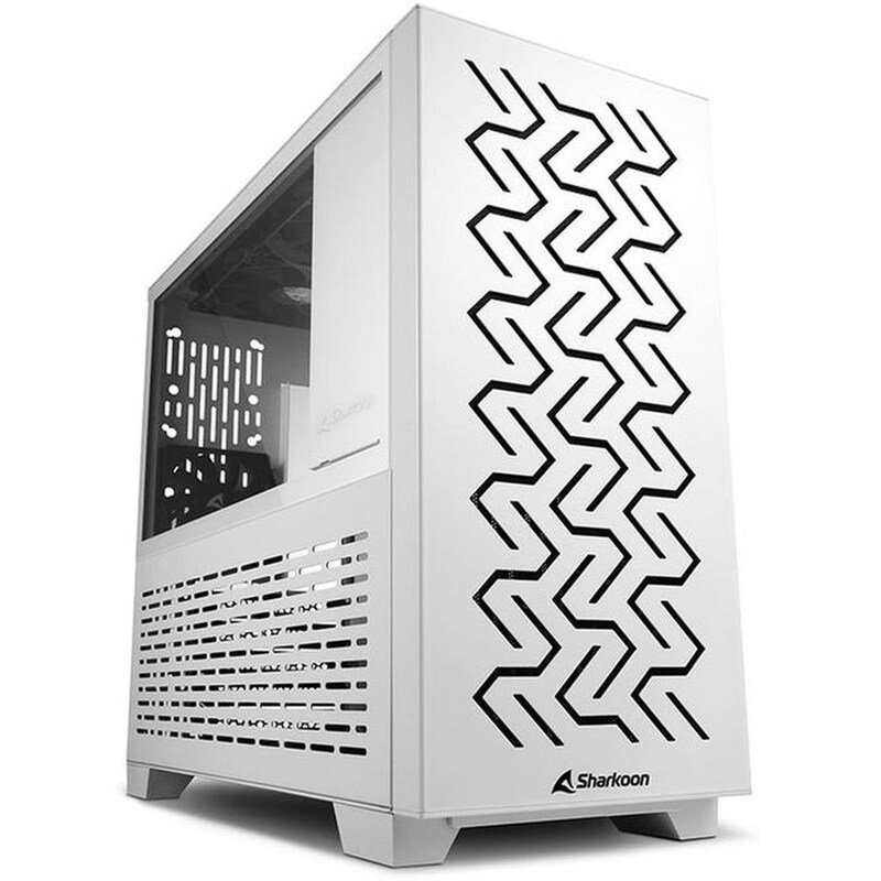 Κουτί Desktop Sharkoon MS-Z1000 Midi Tower - Λευκό