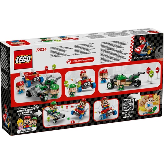 LEGO® Super Mario™ Mario Kart™ – Baby Mario vs. Baby Luigi (72034) image 6
