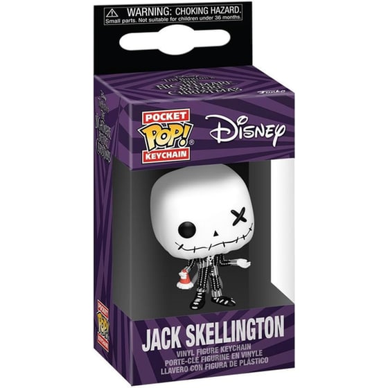 Funko Pocket Pop! Keychain  - The Nightmare Before Christmas  - Jack Skellington image 1