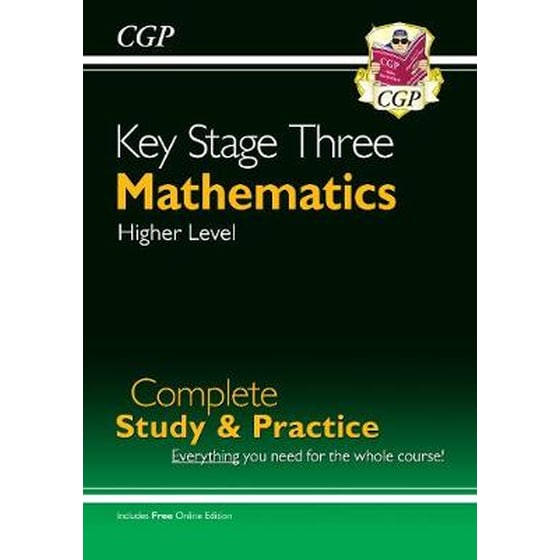 KS3 Maths Complete Revision & Practice - Higher (with Online Edition) image 0