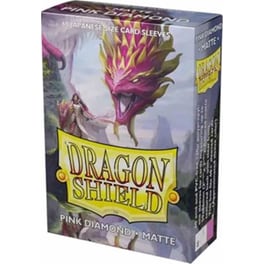 Dragon Shield Japanese Matte Sleeves Pink Diamond Cornelia 60 Τμχ