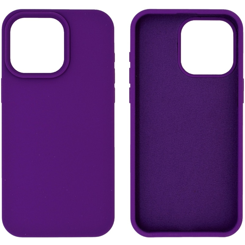 ANCUS Θήκη Apple iPhone 15 Pro - Ancus Silicon Liquid - Μωβ