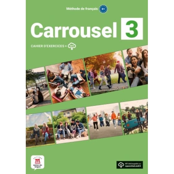 Carrousel 3 (Β1) – Cahier d’exercices image 0