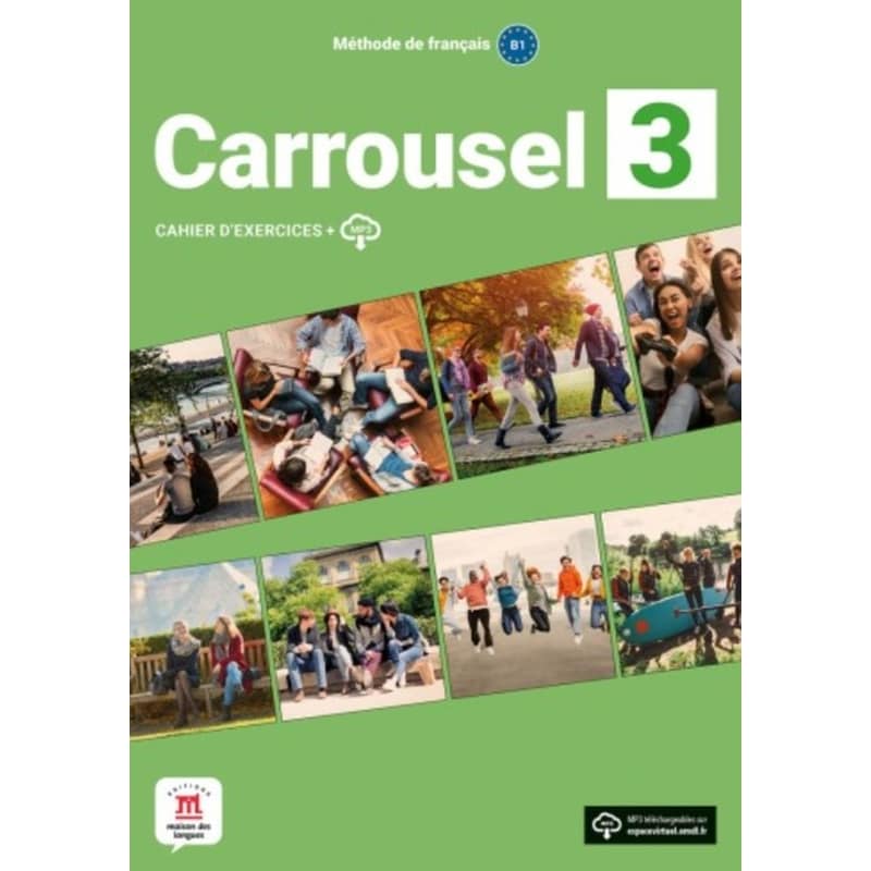 Carrousel 3 (Β1) – Cahier d’exercices