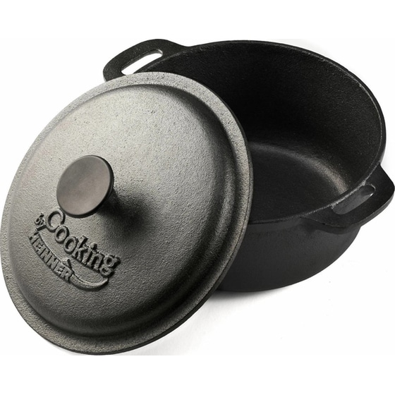 Κατσαρόλα Βαθιά HEINNER HR-TNJ-5A24 από Μαντέμι 24 cm 3.8 L Μαύρο image 0