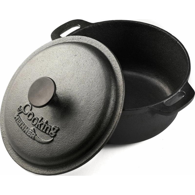 HEINNER Κατσαρόλα Βαθιά HEINNER HR-TNJ-5A24 από Μαντέμι 24 cm 3.8 L Μαύρο
