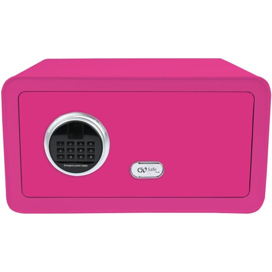 Χρηματοκιβώτιο Olympia GOsafe 2.0 210 GR 28L με Ηλεκτρονική Κλειδαριά 23x43x35 cm - Ροζ image 0