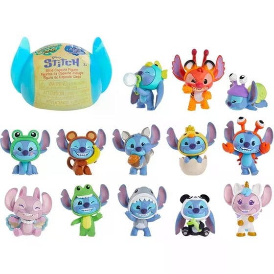 Κάψουλα με Φιγούρα Stitch Goes Wild - 1 Τμχ image 1