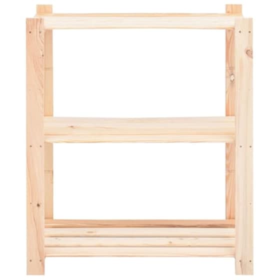 Vidaxl Ραφιέρες 3 Επιπέδων 10 Τεμ 150 Κ 80x38x90 Εκ. Μασίφ Ξύλο Πεύκου image 4