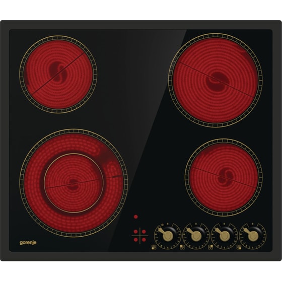 Εστία Κεραμική Αυτόνομη GORENJE EC642CLB 59.5 cm - Μαύρο image 1