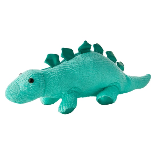 Κασετίνα Βαρελάκι Coolbee Light Green Fluffy Dino Μονή Μπλε image 0