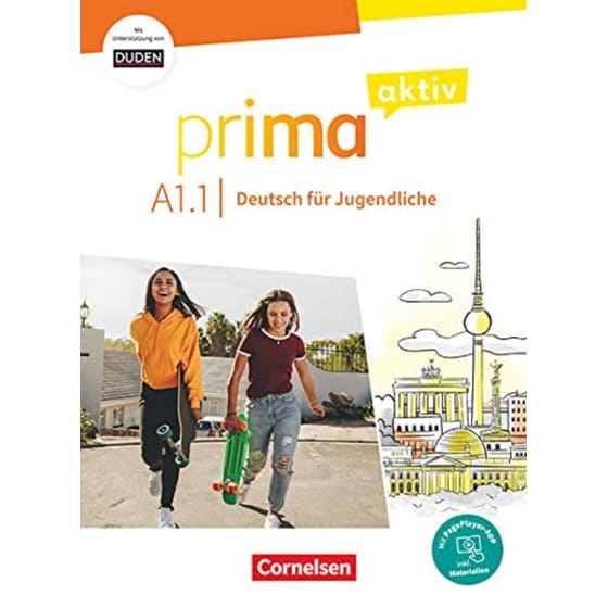 Prima aktiv: Prima Aktiv A1.1 Kursbuch inkl. PagePlayer App + interaktive  Ubu image 0