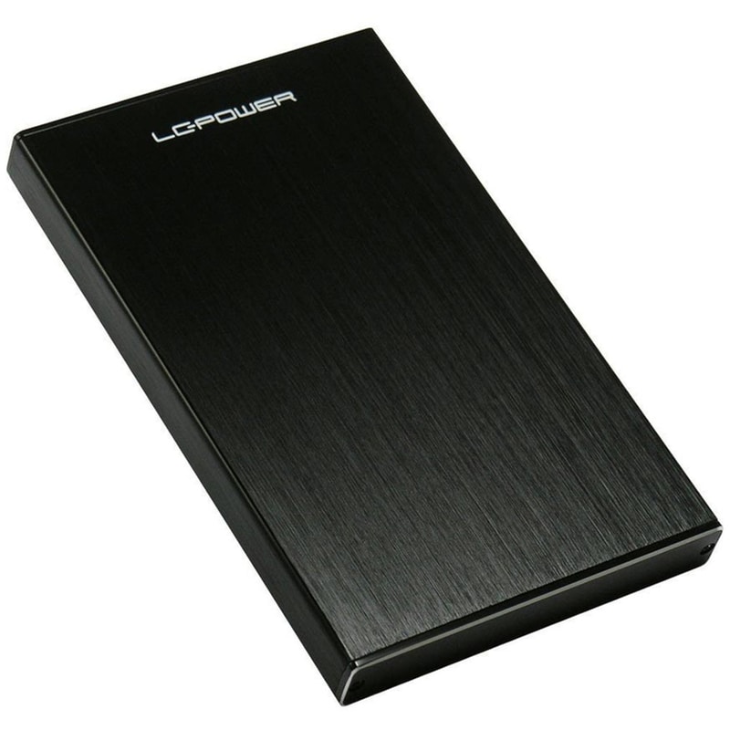 LC-POWER LC-Power 25U3-Becrux USB 3.0 Θήκη για Σκληρο Δίσκο - Μαύρο