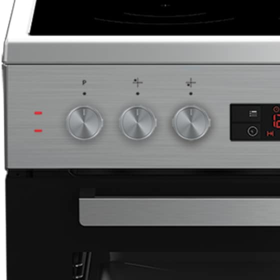 BEKO FSM 67320 DXT 72 Lt Inox Ηλεκτρική Κουζίνα image 5