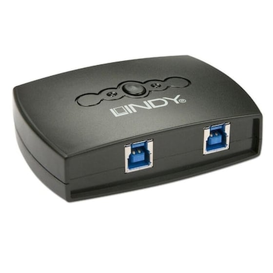 Lindy USB Network Switch Unmanaged 2-Port USB 3.0 image 0