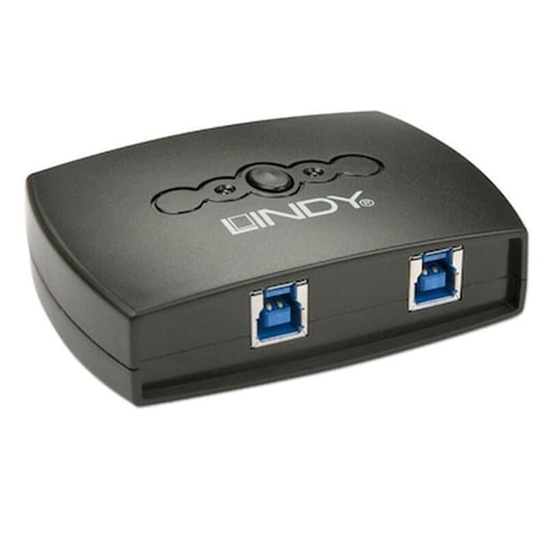 LINDY Lindy USB Network Switch Unmanaged 2-Port USB 3.0