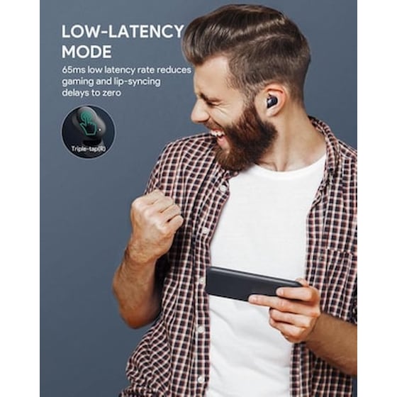 Aukey Ep-t31 Wireless Charging Earbuds Elevation In-ear Detection image 4
