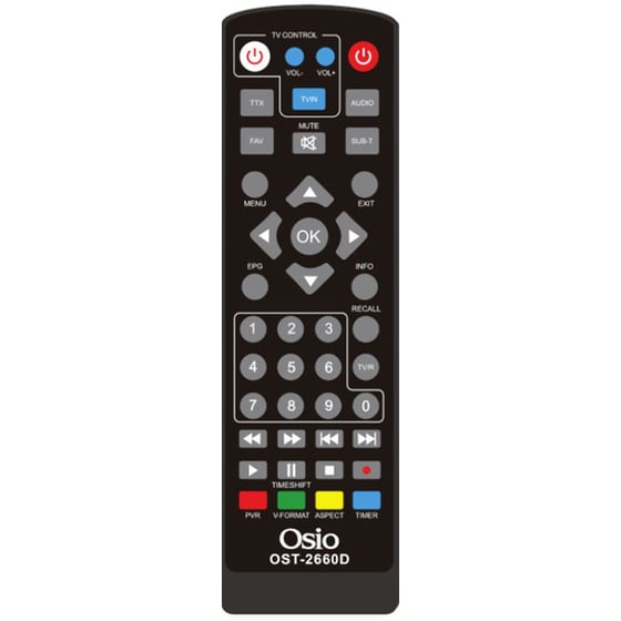 Αποκωδικοποιητής Osio OST-2660 HDMI - MPEG4-T/T2/H265 image 1