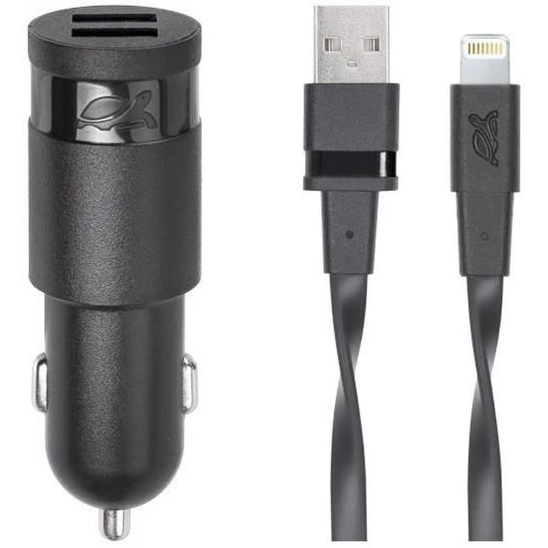 Φορτιστής Αυτοκινήτου Rivacase VA4222BD1 USB, Micro USB - Μαύρο RIVACASE