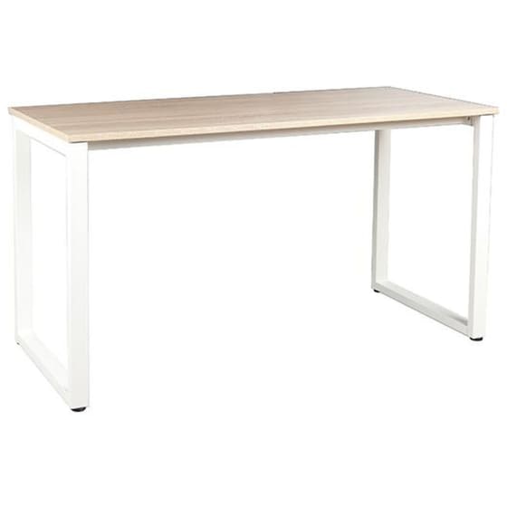 Γραφείο&nbsp;με Μεταλλικό Σκελετό&nbsp;Nextdeco&nbsp;Ξύλινο&nbsp;Λευκό 120x79cm&nbsp; image 1