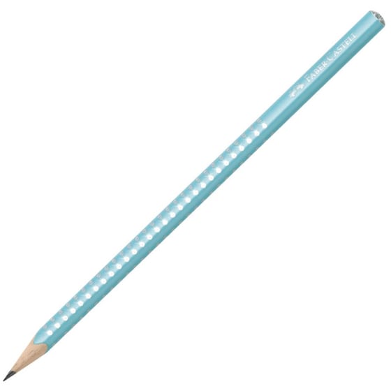 Μολύβι Faber Castell Grip Sparkle B Γαλάζιο image 0