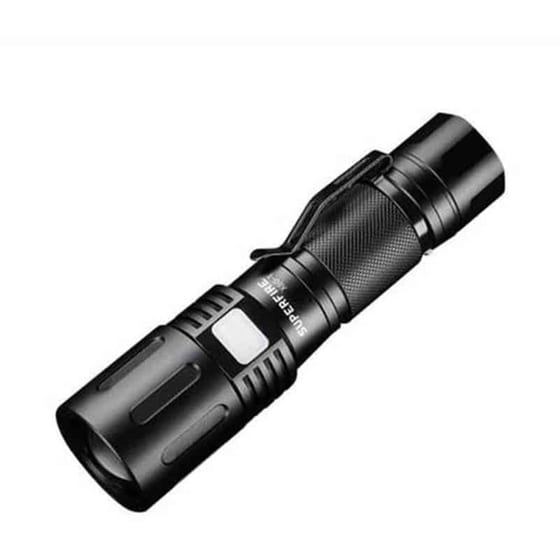 Φακός Superfire X60-T Αδιάβροχος 1500lm - Μαύρο image 0
