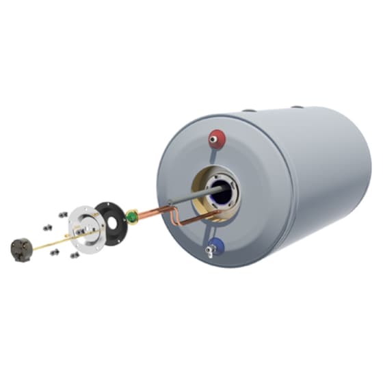 Ηλιακός Θερμοσίφωνας NOBEL Aelios Glass 300L/5.2τμ Tριπλής Ενέργειας Ταράτσας image 3