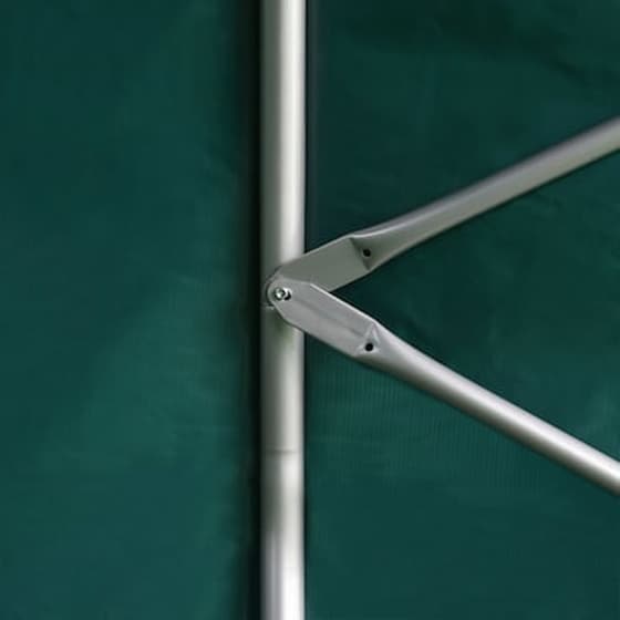 Τέντα Vidaxl Κτηνοτροφίας Πράσινη 3.7x3.7m Από Pvc image 3