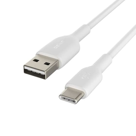 Καλώδιο δεδομένων Belkin Cab001bt0mwh Usb-C to Usb 0.15m - White image 0