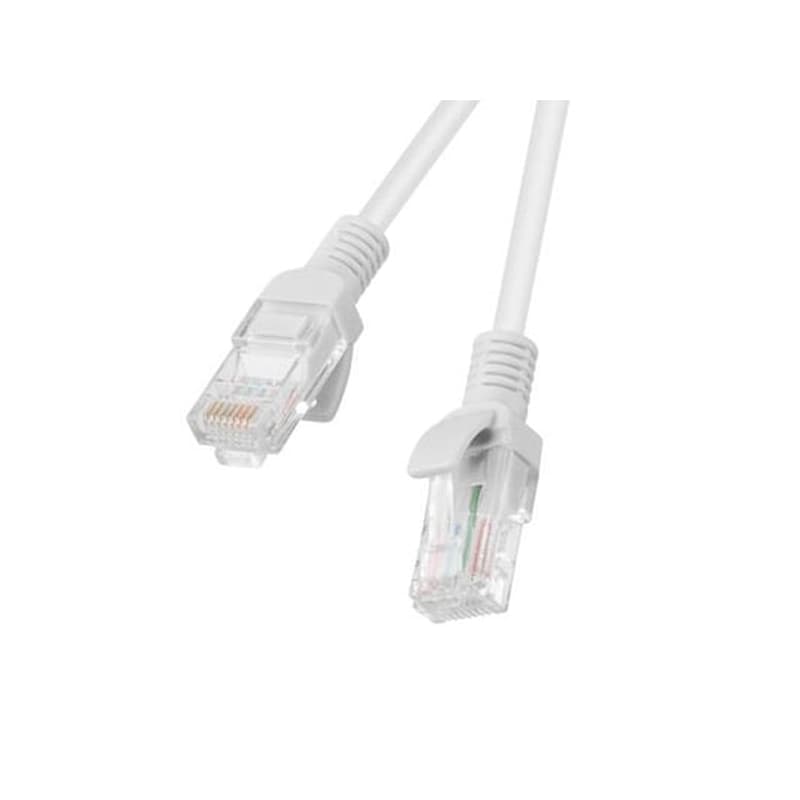 LANBERG Καλώδιο Lanberg Patchcord U/UTP Cat.5e 15m Γκρι