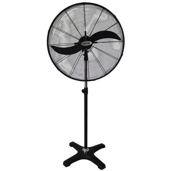 EUROLAMP 300-23503 Ανεμιστήρας Δαπέδου Με Ορθοστάτη 190W Μαύρο image 0
