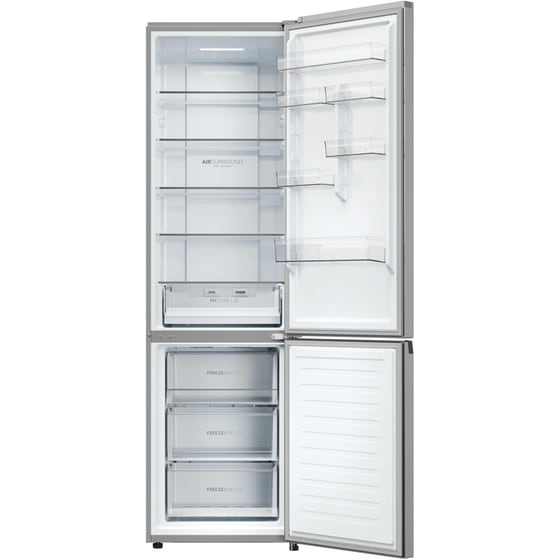 HAIER HDPW3620DNPK Total No Frost 406 Lt Ασημί Ψυγειοκαταψύκτης image 1
