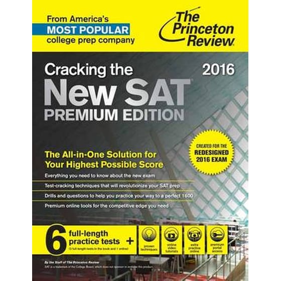 Cracking the New Sat Premium Edition 2016 image 0
