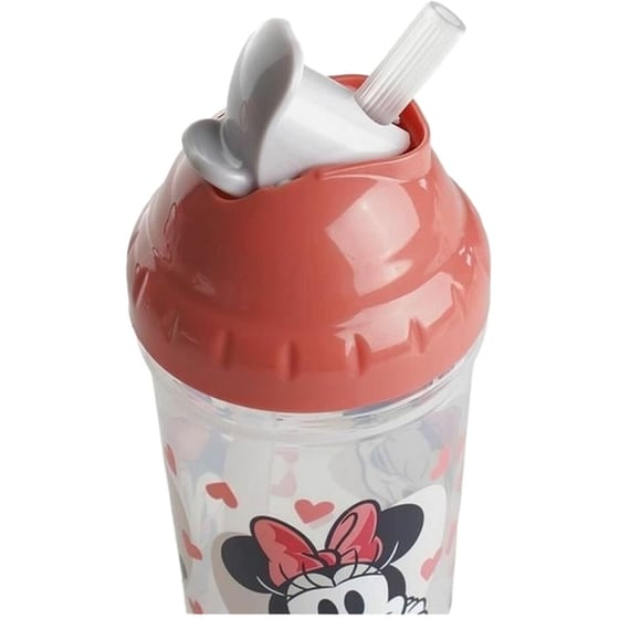 Παγούρι Stor με Καλαμάκι Minnie Mouse Heart image 2