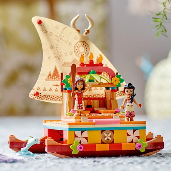 LEGO® Disney Princess Moana's Wayfinding Boat (43210) image 13