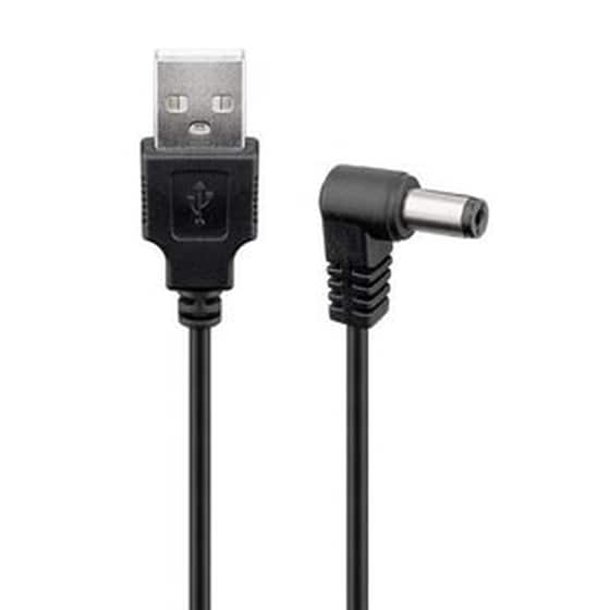 Powertech Καλώδιο Usb 2.0(m) Σε Dc 5.5x2.5mm (f) Cab-u120, Copper, 1.5m image 0