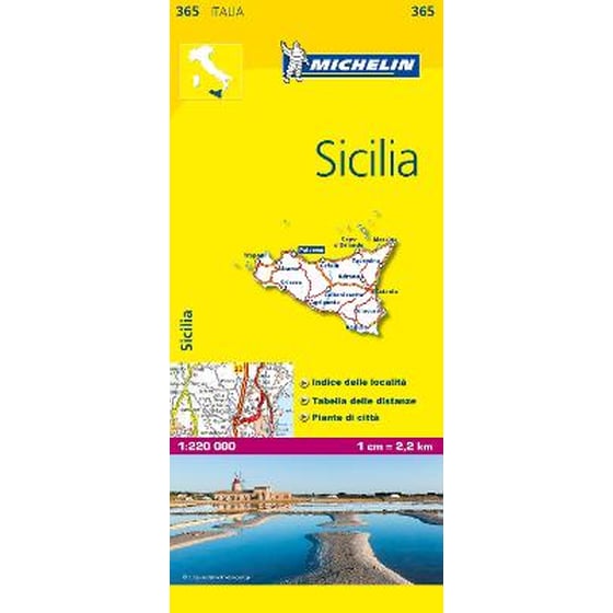 Sicily - Michelin Local Map 365 2007 image 0