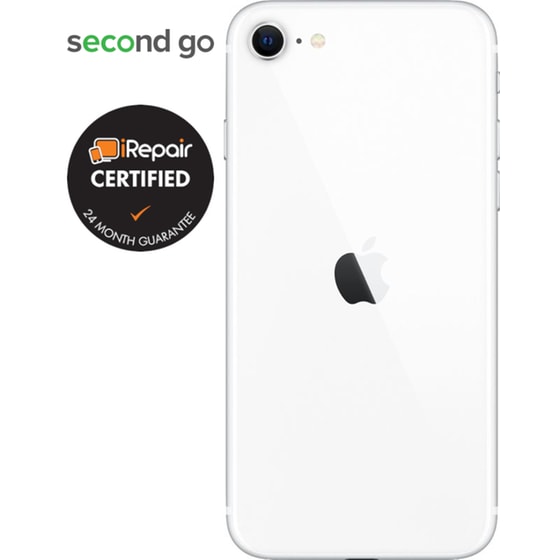 Μεταχειρισμένο Apple iPhone SE (2nd Gen) 128GB White second go Certified by iRepair image 3