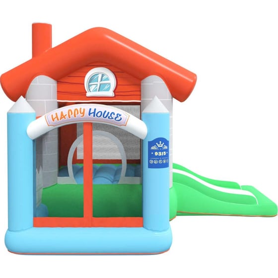 Happy Hop Φουσκωτός Παιδότοπος με Τσουλήθρα από PVC image 0